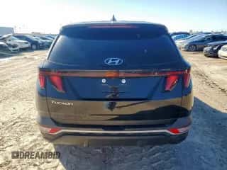 2023 Hyundai Tucson SE with VIN 5NMJA3AE7PH250133, listed as a Copart auction lot 89912335 with 37,767 mi miles and Salvage title. Bid and sale history available at DreamBid. Image 6.