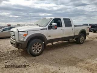 2016 Ford F-250 Lariat z VIN 1FT7W2BT6GEC69990, wystawiony jako Copart lot #81016765 z przebiegiem 234 503 mil mil oraz Szkoda całkowita • Salvage title. Historia ofert i sprzedaży dostępna na DreamBid. Obrazek 1.