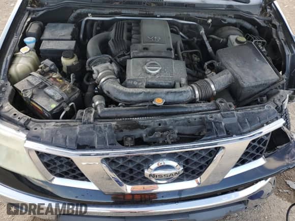 2007 Nissan Frontier SE with VIN 1N6AD09U07C455497, listed as a Copart auction lot 71618105 with 126,079 mi miles and Salvage title. Bid and sale history available at DreamBid. Image 11.