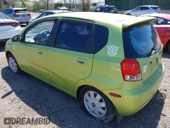 2005 Chevrolet Aveo LT с VIN KL1TG62635B386963, выставлен на аукционе IAAI как лот 42039698 с пробегом 136 762 миль миль и . История ставок и продаж доступна на DreamBid. Изображение 3.