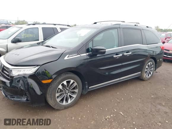 2021 Honda Odyssey EX-L с VIN 5FNRL6H76MB013460, выставлен на аукционе IAAI как лот 43279708 с пробегом 80 057 миль миль и . История ставок и продаж доступна на DreamBid. Изображение 2.