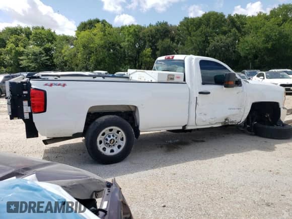 2017 Chevrolet Silverado 3500 with VIN 1GC0KYEG0HZ299995, listed as a Copart auction lot 54414794 with 113,710 mi miles and Salvage title. Bid and sale history available at DreamBid. Image 3.