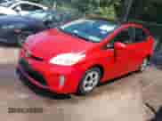 2013 Toyota Prius One with VIN JTDKN3DU1D1621238, listed as a IAAI auction lot 42609821 with 73,214 mi miles and . Bid and sale history available at DreamBid. Image 2.