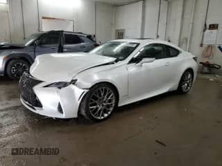 2022 Lexus RC 350 z VIN JTHDZ5BC0N5025338, wystawiony jako Copart lot #51649594 z przebiegiem 22 881 mil mil oraz Szkoda całkowita • Salvage title. Historia ofert i sprzedaży dostępna na DreamBid. Obrazek 1.