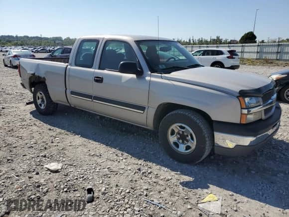 2004 Chevrolet Silverado 1500 LS with VIN 1GCEC19T04Z315916, listed as a Copart auction lot 83952335 with Not provided miles and Salvage title. Bid and sale history available at DreamBid. Image 4.