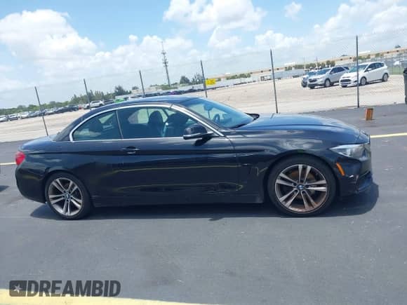 2018 BMW 4 Series 430i with VIN WBA4Z1C56JEC71234, listed as a IAAI auction lot 42485028 with 34,449 mi miles and . Bid and sale history available at DreamBid. Image 14.