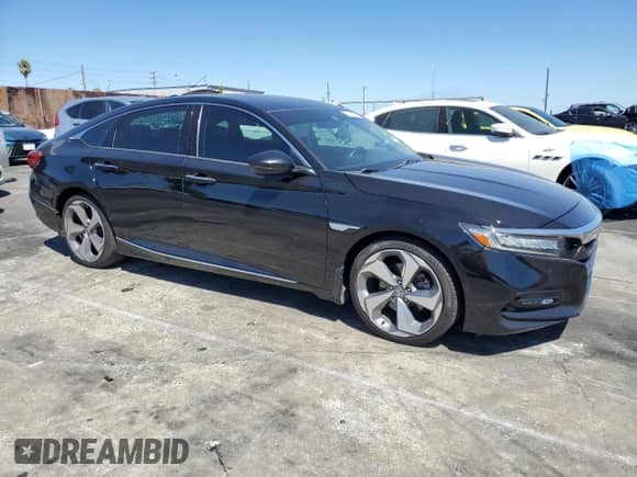 2020 Honda Accord Touring with VIN 1HGCV2F91LA022766, listed as a Copart auction lot 72052185 with 101,936 mi miles and Salvage title. Bid and sale history available at DreamBid. Image 4.