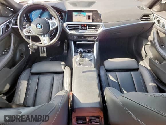2022 BMW 4 Series 430i с VIN WBA63AV05NFM22721, выставлен на аукционе Copart как лот 66526565 с пробегом 38 738 миль миль и Списание • Salvage title. История ставок и продаж доступна на DreamBid. Изображение 8.