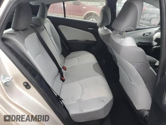 2021 Toyota Prius LE with VIN JTDKAMFP4M3171971, listed as a Copart auction lot 81032285 with 47,413 mi miles and Salvage title. Bid and sale history available at DreamBid. Image 10.