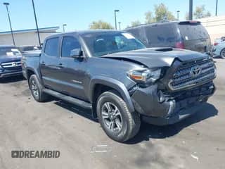 2016 Toyota Tacoma SR5 with VIN 3TMAZ5CNXGM009360, listed as a IAAI auction lot 43186084 with 89,490 mi miles and . Bid and sale history available at DreamBid. Image 1.
