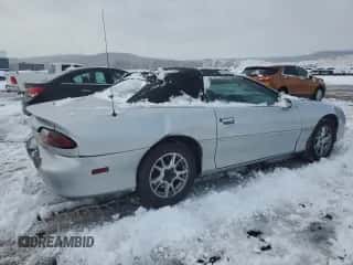 2002 Chevrolet Camaro z VIN 2G1FP32K822160238, wystawiony jako Copart lot #87754095 z przebiegiem 216 417 mil mil oraz Szkoda całkowita • Salvage title. Historia ofert i sprzedaży dostępna na DreamBid. Obrazek 3.