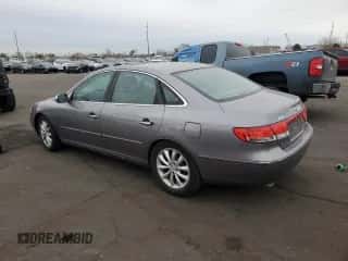 2007 Hyundai Azera SE с VIN KMHFC46FX7A154381, выставлен на аукционе Copart как лот 80956314 с пробегом Не указан миль и Списание • Salvage title. История ставок и продаж доступна на DreamBid. Изображение 2.
