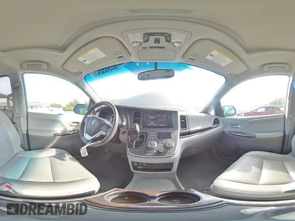 2015 Toyota Sienna XLE with VIN 5TDYK3DC7FS567248, listed as a Copart auction lot 80903245 with 143,175 mi miles and Salvage title. Bid and sale history available at DreamBid. Image 15.