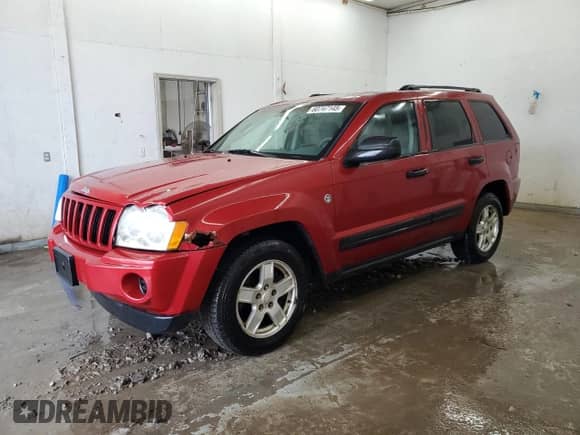2006 Jeep Grand Cherokee Laredo with VIN 1J4HR48N96C330446, listed as a Copart auction lot 60747145 with 170,000 mi miles and Salvage title. Bid and sale history available at DreamBid. Image 1.