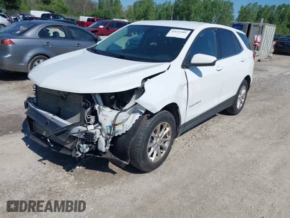 2019 Chevrolet Equinox LT z VIN 2GNAXUEV6K6164950, wystawiony jako IAAI lot #42615581 z przebiegiem 140 010 mil mil oraz . Historia ofert i sprzedaży dostępna na DreamBid. Obrazek 2.