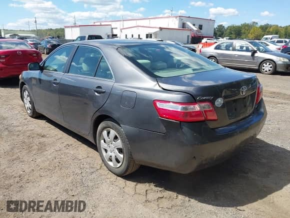 2009 Toyota Camry LE with VIN 4T1BE46K39U882986, listed as a IAAI auction lot 43165118 with 107,427 mi miles and . Bid and sale history available at DreamBid. Image 3.