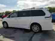 2013 Toyota Sienna SE with VIN 5TDXK3DC5DS339046, listed as a Copart auction lot 65645635 with 117,114 mi miles and Salvage title. Bid and sale history available at DreamBid. Image 2.