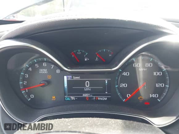 2017 Chevrolet Impala LT with VIN 2G1105S36H9124373, listed as a IAAI auction lot 43303783 with 44,201 mi miles and . Bid and sale history available at DreamBid. Image 7.