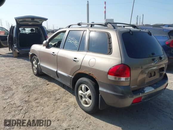 2006 Hyundai Santa Fe GLS with VIN KM8SC73E56U073524, listed as a IAAI auction lot 43255463 with 206,064 mi miles and . Bid and sale history available at DreamBid. Image 3.