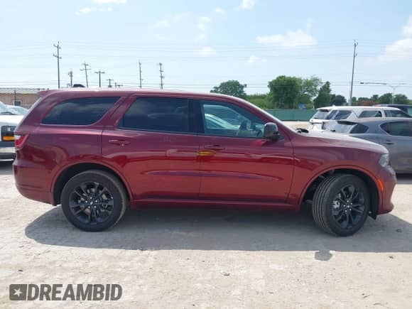 2025 Dodge Durango GT with VIN 1C4RDJDG2SC534157, listed as a IAAI auction lot 42446590 with 5,414 mi miles and . Bid and sale history available at DreamBid. Image 13.