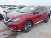 2024 Nissan Murano Platinum with VIN 5N1AZ2DS1RC117210, listed as a IAAI auction lot 42399686 with 10,929 mi miles and . Bid and sale history available at DreamBid. Image 2.