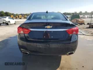 2016 Chevrolet Impala LTZ with VIN 2G1145S34G9100740, listed as a Copart auction lot 80945405 with 71,161 mi miles and Salvage title. Bid and sale history available at DreamBid. Image 6.