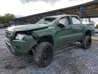 2022 Nissan Frontier SV z VIN 1N6ED1EJ9NN689559, wystawiony jako Copart lot #68588295 z przebiegiem 60 632 mil mil oraz Szkoda całkowita • Salvage title. Historia ofert i sprzedaży dostępna na DreamBid. Obrazek 1.