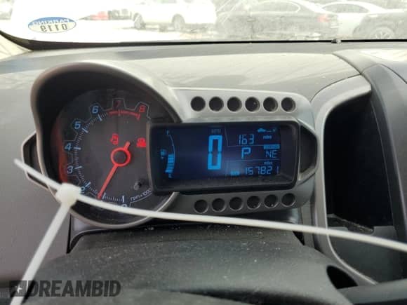 2013 Chevrolet Sonic LT with VIN 1G1JC5SH0D4172239, listed as a Copart auction lot 69065775 with 157,821 mi miles and Clean title. Bid and sale history available at DreamBid. Image 9.