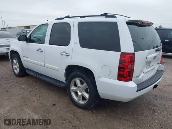 2008 Chevrolet Tahoe LTZ with VIN 1GNFC13048R175160, listed as a IAAI auction lot 41452256 with 258,793 mi miles and . Bid and sale history available at DreamBid. Image 3.