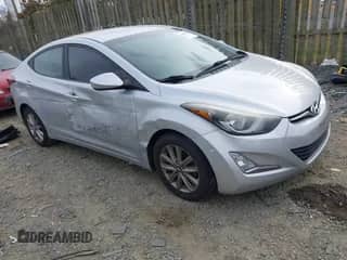 2015 Hyundai Elantra SE with VIN 5NPDH4AE9FH549431, listed as a IAAI auction lot 43561141 with 149,558 mi miles and . Bid and sale history available at DreamBid. Image 1.