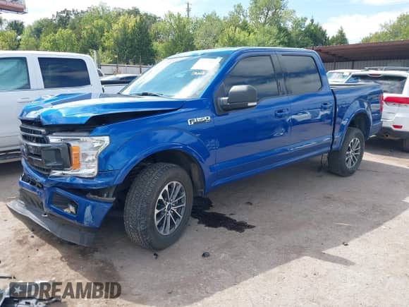 2018 Ford F-150 XL z VIN 1FTEW1EP5JFE44893, wystawiony jako IAAI lot #43273397 z przebiegiem 62 449 mil mil oraz . Historia ofert i sprzedaży dostępna na DreamBid. Obrazek 2.