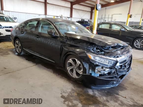 2018 Honda Accord EX-L с VIN 1HGCV1F51JA027972, выставлен на аукционе Copart как лот 84750665 с пробегом 94 882 миль миль и Списание • Salvage title. История ставок и продаж доступна на DreamBid. Изображение 4.