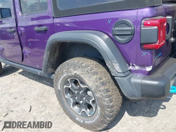 2023 Jeep Wrangler Rubicon with VIN 1C4JJXR6XPW614238, listed as a IAAI auction lot 42102777 with 27,843 mi miles and . Bid and sale history available at DreamBid. Image 20.