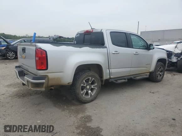 2017 Chevrolet Colorado 4WD Z71 with VIN 1GCGTDEN8H1154110, listed as a Copart auction lot 81875995 with 159,036 mi miles and Salvage title. Bid and sale history available at DreamBid. Image 3.
