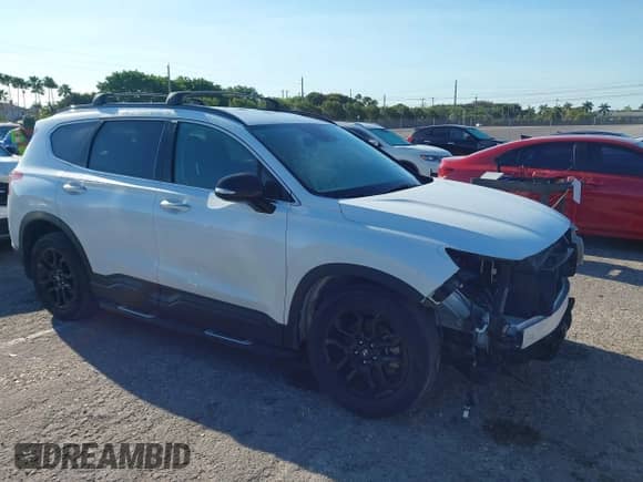 2022 Hyundai Santa Fe XRT with VIN 5NMS64AJ2NH455820, listed as a IAAI auction lot 41727921 with 39,784 mi miles and . Bid and sale history available at DreamBid. Image 1.