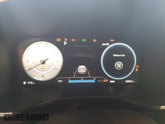 2021 Hyundai Santa Fe Limited with VIN 5NMS4DAL4MH315824, listed as a Copart auction lot 68252665 with 50,026 mi miles and Non repairable. Bid and sale history available at DreamBid. Image 9.