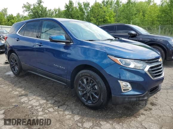 2020 Chevrolet Equinox LT with VIN 3GNAXJEV9LL193581, listed as a Copart auction lot 63626475 with 74,003 mi miles and Non repairable. Bid and sale history available at DreamBid. Image 4.
