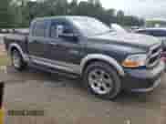 2014 Ram 1500 Laramie with VIN 1C6RR6NT0ES429967, listed as a Copart auction lot 65080675 with Not provided miles and Salvage title. Bid and sale history available at DreamBid. Image 4.