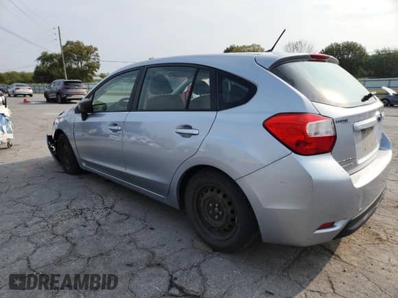 2016 Subaru Impreza 2.0i with VIN JF1GPAA63G8235075, listed as a Copart auction lot 80506605 with 85,276 mi miles and Salvage title. Bid and sale history available at DreamBid. Image 2.