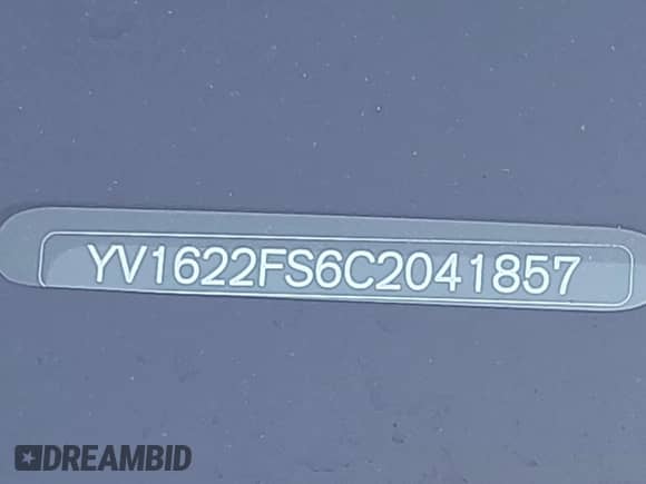 2012 Volvo S60 T5 с VIN YV1622FS6C2041857, выставлен на аукционе IAAI как лот 42861578 с пробегом 121 188 миль миль и . История ставок и продаж доступна на DreamBid. Изображение 9.