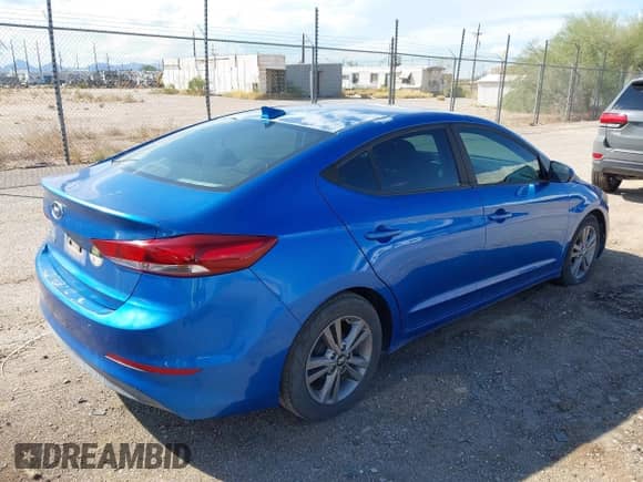 2017 Hyundai Elantra SE with VIN 5NPD84LF9HH153315, listed as a IAAI auction lot 43245925 with 94,586 mi miles and . Bid and sale history available at DreamBid. Image 4.