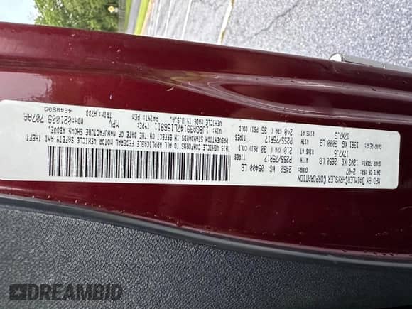 2007 Jeep Wrangler Unlimited X с VIN 1J8GA39147L156911, выставлен на аукционе Copart как лот 60941945 с пробегом 115 766 миль миль и Чистый • Clean title. История ставок и продаж доступна на DreamBid. Изображение 10.