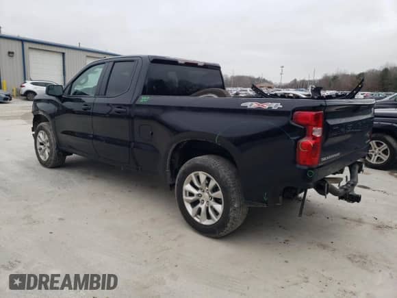 2024 Chevrolet Silverado 1500 Custom с VIN 1GCRDBEK1RZ228552, выставлен на аукционе Copart как лот 85935604 с пробегом 29 105 миль миль и Списание • Salvage title. История ставок и продаж доступна на DreamBid. Изображение 2.