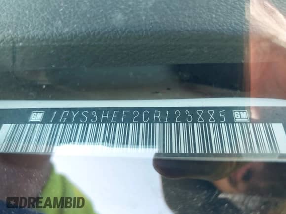 2012 Cadillac Escalade ESV Luxury с VIN 1GYS3HEF2CR123885, выставлен на аукционе IAAI как лот 41942577 с пробегом 181 166 миль миль и . История ставок и продаж доступна на DreamBid. Изображение 9.