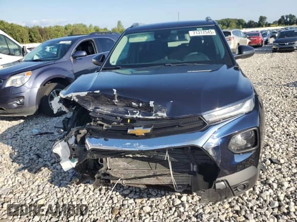 2021 Chevrolet TrailBlazer LT с VIN KL79MPS27MB129721, выставлен на аукционе Copart как лот 71317545 с пробегом 42 901 миль миль и Списание • Salvage title. История ставок и продаж доступна на DreamBid. Изображение 5.