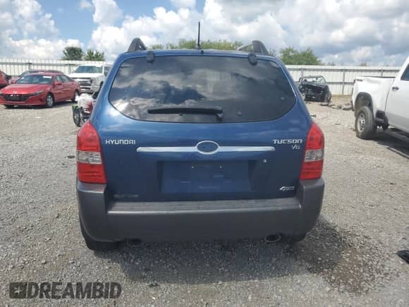 2005 Hyundai Tucson GLS с VIN KM8JN72D75U054700, выставлен на аукционе Copart как лот 67617205 с пробегом 196 333 миль миль и Списание • Salvage title. История ставок и продаж доступна на DreamBid. Изображение 6.