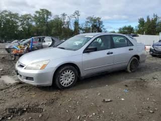 2007 Honda Accord VP с VIN 1HGCM56127A032100, выставлен на аукционе Copart как лот 86660185 с пробегом 201 083 миль миль и Чистый • Clean title. История ставок и продаж доступна на DreamBid. Изображение 1.