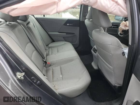 2017 Honda Accord EX-L с VIN 1HGCR2F82HA181881, выставлен на аукционе Copart как лот 81755715 с пробегом 65 420 миль миль и Списание • Salvage title. История ставок и продаж доступна на DreamBid. Изображение 10.