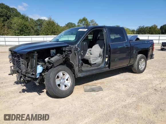 2017 Chevrolet Silverado 1500 LT with VIN 3GCUKREC1HG412728, listed as a Copart auction lot 87288095 with 125,899 mi miles and Salvage title. Bid and sale history available at DreamBid. Image 1.