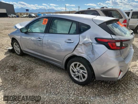 2024 Subaru Impreza с VIN JF1GUABC6R8901622, выставлен на аукционе Copart как лот 84951295 с пробегом 9 417 миль миль и Списание • Salvage title. История ставок и продаж доступна на DreamBid. Изображение 2.